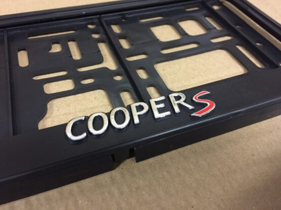 Kentekenplaathouder Mini Cooper S