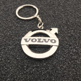 Sleutelhanger Volvo zilver
